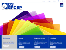 Tablet Screenshot of ds-groep.nl
